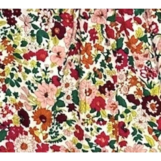 Kinsley Dropwaist Dress, Fuchsia Floral - Dresses - 2