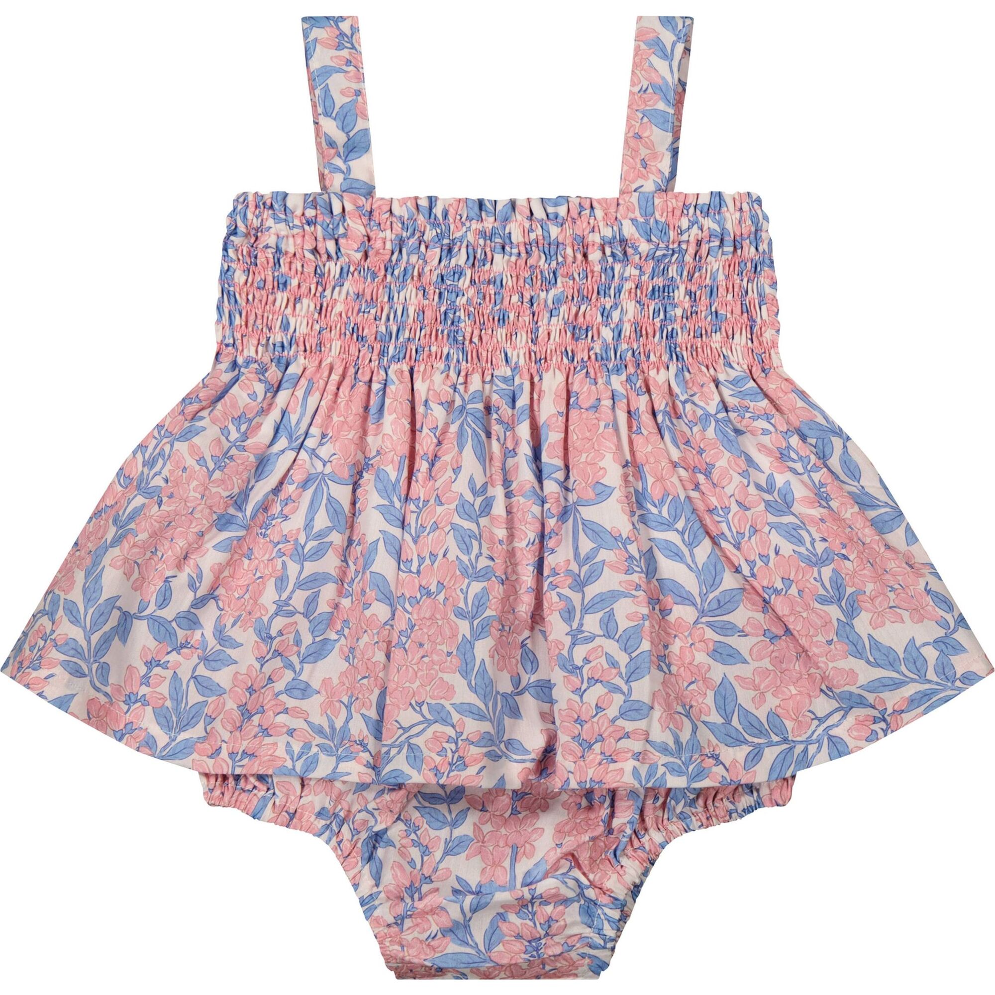 Hazel Romper, Pink Azalea - Rompers - 1
