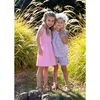 Dede Flutter Sleeve Top Pink Azalea, Red Floral - Blouses - 2