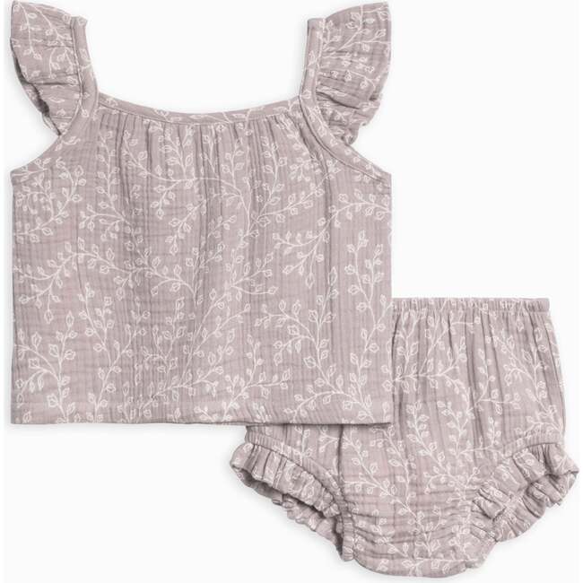 Suki Muslin Tank and Bloomer Set Lucia Floral / Lilla