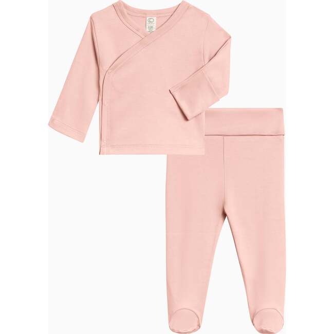 Riley 2 Piece Kimono Wrap Top and Pant Set Ballet