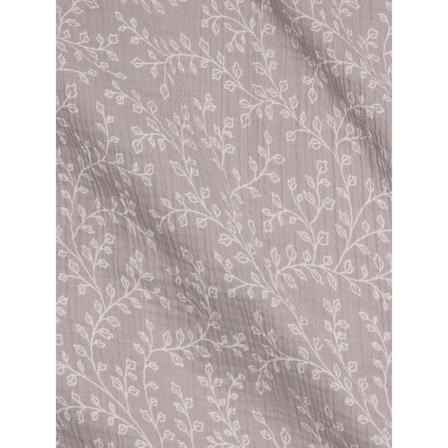Muslin Swaddle Blanket Lucia Floral / Lilla - Swaddles - 4