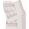 Jane Muslin Dress Enzo Stripe / Beige - Dresses - 3