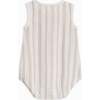 Bowie Muslin Bubble Romper Enzo Stripe / Beige - Rompers - 2