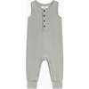 Wade Waffle Tank Romper Mist - Rompers - 1 - thumbnail