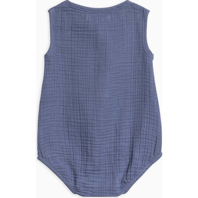 Bowie Muslin Bubble Romper Enzo Stripe / Beige - Rompers - 3