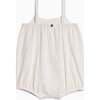Caspia Seersucker Bubble Romper - Coconut Coconut - Rompers - 3