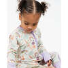 Magical Unicorns Bamboo Convertible Baby Pajamas - Footie Pajamas - 4