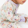 Magical Unicorns Bamboo Convertible Baby Pajamas - Footie Pajamas - 6