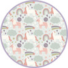 Magical Unicorns Bamboo Convertible Baby Pajamas - Footie Pajamas - 7