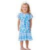 Girl's Ellie Dress, Cobalt Multi Floral - Dresses - 1 - thumbnail