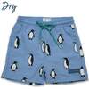 Holly & Beau Penguin Color Changing Swim Trunks - Swim Trunks - 2