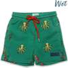 Holly & Beau Octopus Color Changing Swim Trunks - Swim Trunks - 3