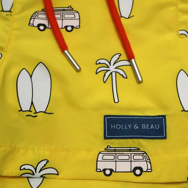 Holly & Beau Surfboard Color Changing Swim Trunks - Swim Trunks - 5