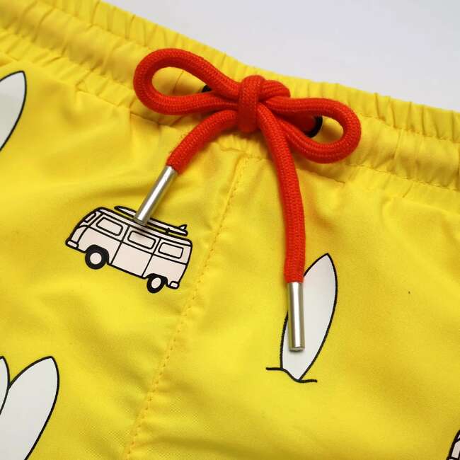 Holly & Beau Surfboard Color Changing Swim Trunks - Swim Trunks - 6