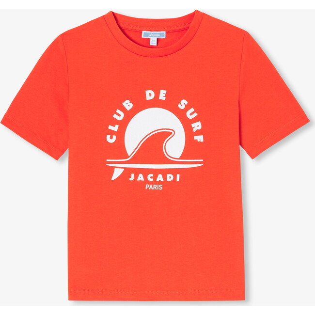 Boy's Jersey T-Shirt Dark Orange