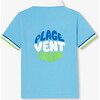 Boy's Polo Shirt In Cotton Piqué Light Blue - Polo Shirts - 2