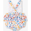 Baby Girl Romper In Liberty Fabric White/Multicolour - Rompers - 2