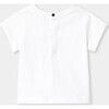 Baby Girl Short Sleeve  T-Shirt  White - T-Shirts - 2