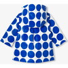 Baby Girl Polka Dot Raincoat White/Blue - Raincoats - 2