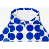 Baby Girl Polka Dot Raincoat White/Blue - Raincoats - 3
