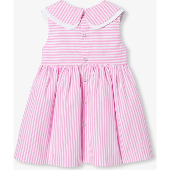 Baby Girl  Striped Dress White/Pink - Dresses - 2