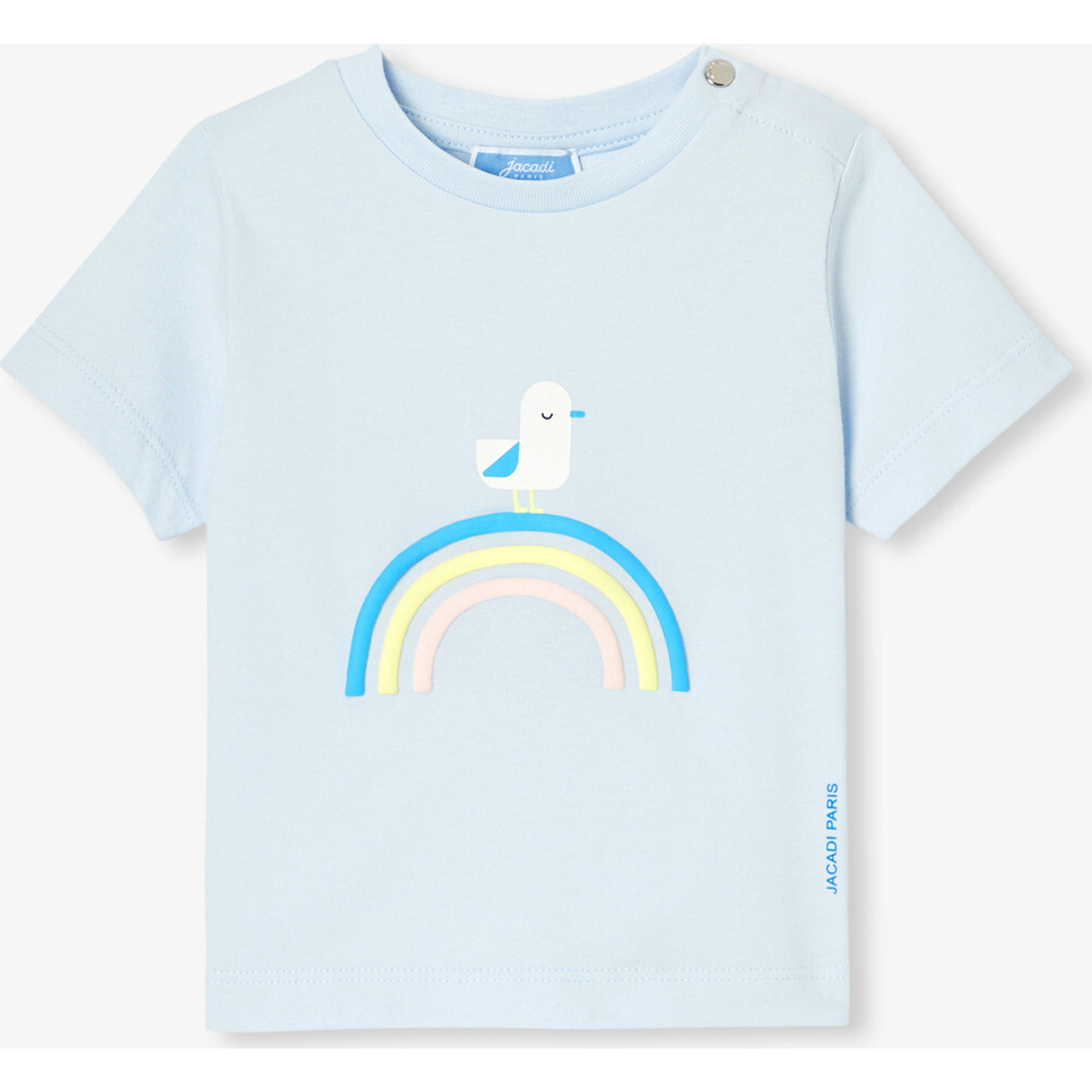 Baby Boy Short Sleeve  T-Shirt Blue - T-Shirts - 1