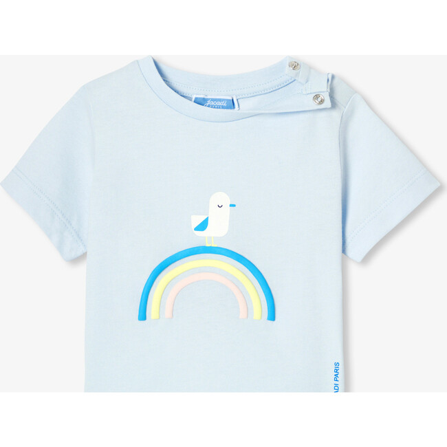 Baby Boy Short Sleeve  T-Shirt Blue - T-Shirts - 3