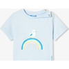 Baby Boy Short Sleeve  T-Shirt Blue - T-Shirts - 3
