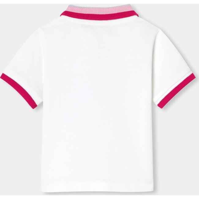 Baby Boy Piqué Polo Shirt  White - Polo Shirts - 2