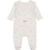 Plush Print Footie & Hat Set, Girls Rose Smoke - Mixed Apparel Set - 2
