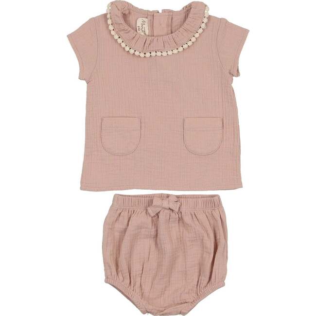 Ruffled Delight Ensemble Pink Whip