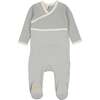 Classic Wrap Footie Blue Dawn - Footie Pajamas - 1 - thumbnail