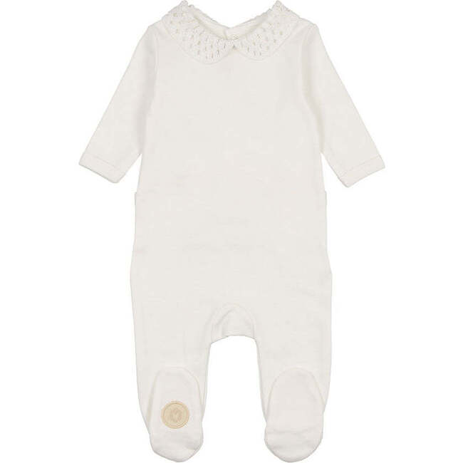Touch of Crochet Footie, Boys Ivory