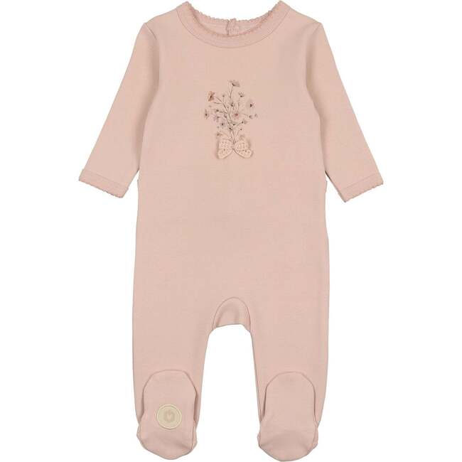 Nature's Florals Footie Pink Whip