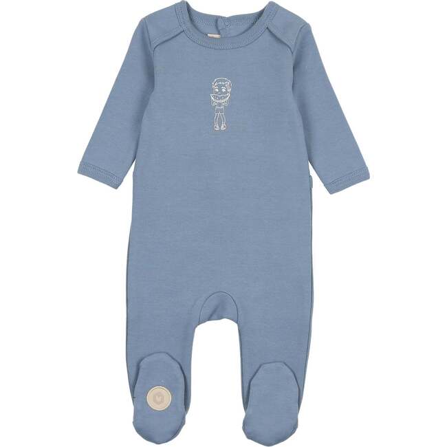 Melon Bites Boys' Footie Rainwash Blue