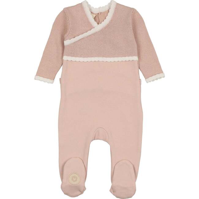 Classic Wrap Footie Pink Whip