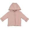 Plush Print Girls' Jacket Rose Smoke - Jackets - 1 - thumbnail