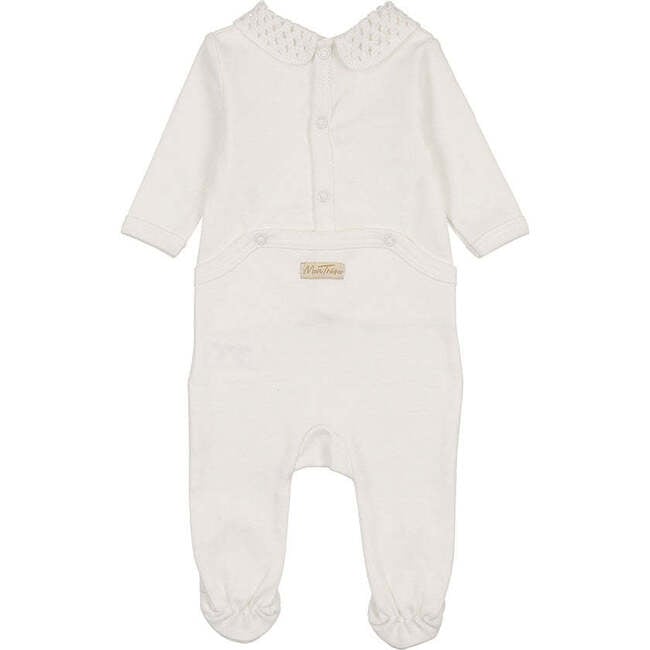 Touch of Crochet Layette Set, Boys Ivory
