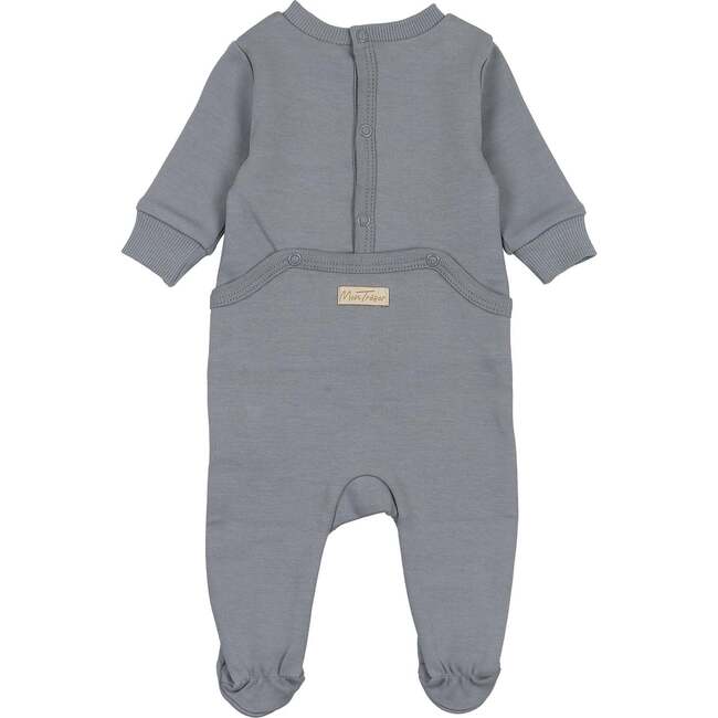 Posh Print Footie & Hat Set Slate Blue - Mixed Apparel Set - 3