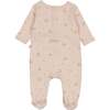 Scattered Blossoms Footie Blue Dawn - Footie Pajamas - 3