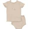 Mellow Moments Ensemble, Girls Misty Rose - Mixed Apparel Set - 1 - thumbnail
