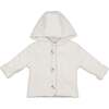 Plush Print Girls' Jacket Ivory & Pink - Jackets - 1 - thumbnail