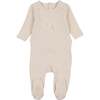 Mellow Moments Boys' Footie Taupe - Footie Pajamas - 1 - thumbnail