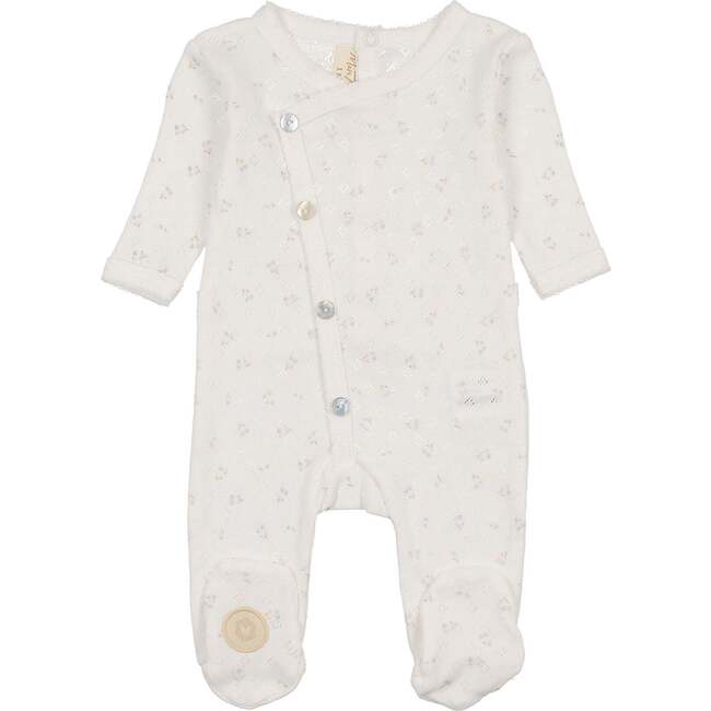 Spray of Berries Footie Ivory