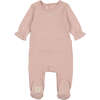 Soft Stitches Footie, Girls Rose Smoke - Footie Pajamas - 1 - thumbnail