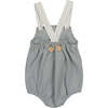 Gingham Glory Romper Misty Rose - Rompers - 2
