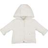 Scattered Blossoms Jacket Ivory & Blue - Jackets - 1 - thumbnail