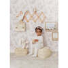 Spray of Cherries Footie Ivory - Footie Pajamas - 3