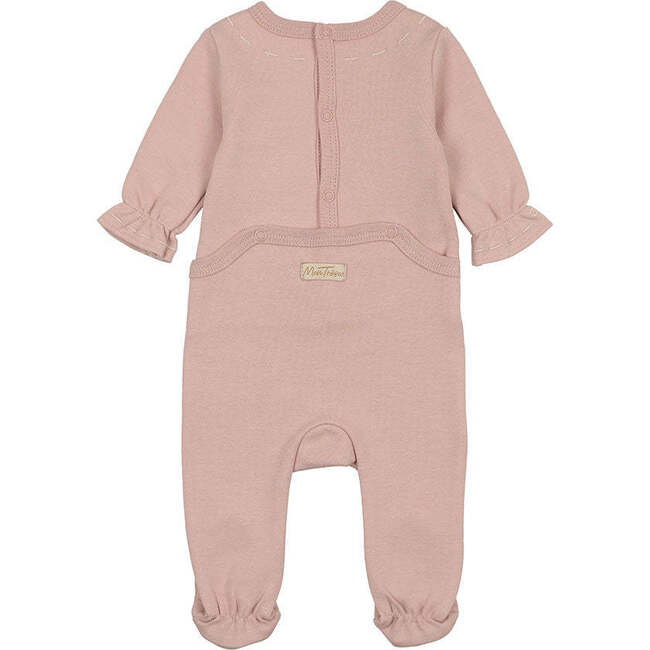 Soft Stitches Layette Set, Girls Ivory & Red - Mixed Apparel Set - 3